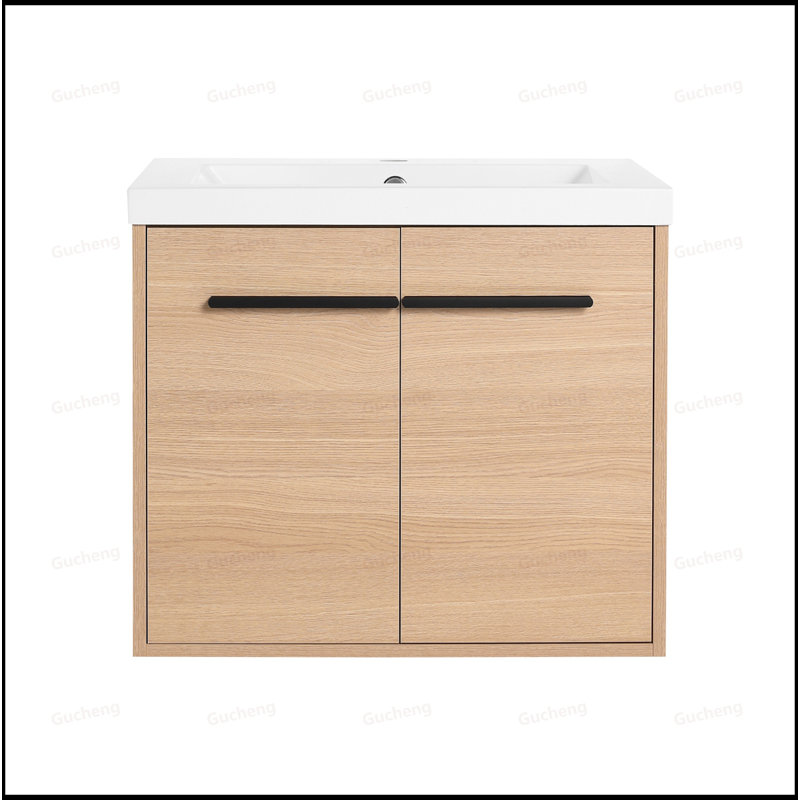Meuble-lavabo 24 po avec lavabo de comptoir en résine, 24"