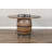 Isabel Mahogany Round Solid Wood Top Dining Table-88685805