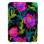 Neon Glow Floral Patterns - Jeté Sherpa de qualité supérieure 1 pièce-869361862