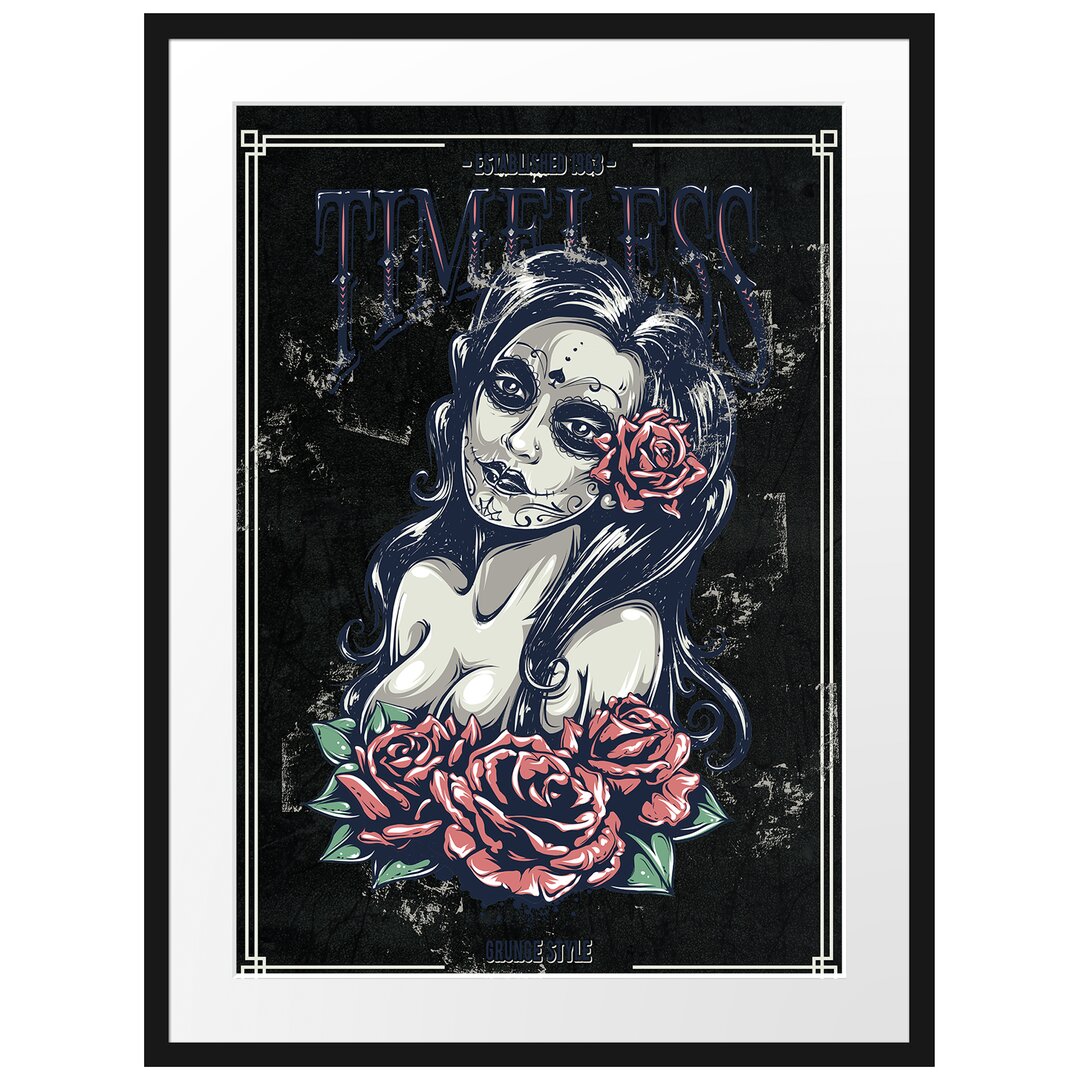 Gerahmtes Poster Timeless Black