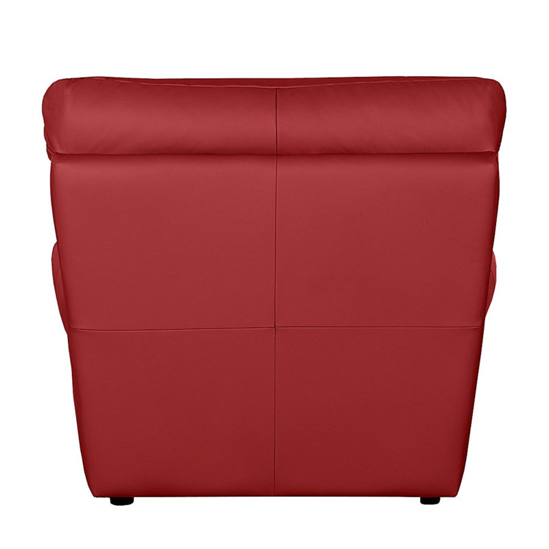 Heppman Leather Armchair, Red