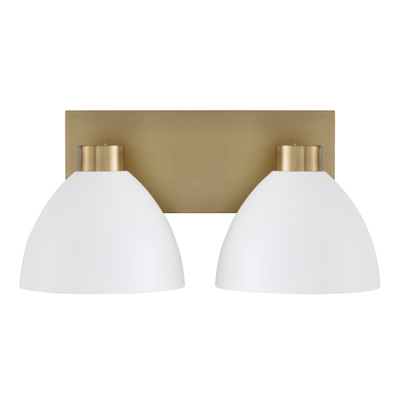 Ross 2 - Light Dimmable Vanity Light, White