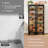 5-Tier Narrow 2Pcs Snack Stand Fruit Basket Wood Fruit And Vegetable Storage Bakers Racks Sets Of 2