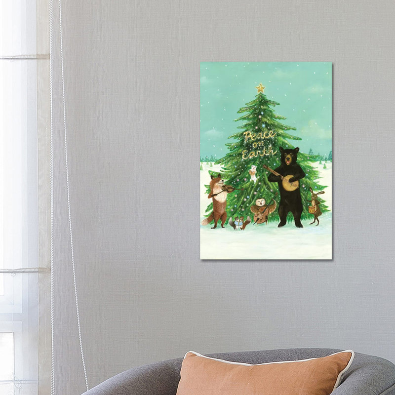 Peace On Earth by Jahna Vashti - Wrapped Canvas Print, 66.04cm H x 45.72cm W 1.905cm D