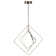 Lamorna 1 - Light Silver LED Unique/Statement Pendant
