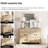 Minimalist 6 Drawer Dresser Set Of 2, 94.4" Modern Chest Of Drawers With Storage, Wood Double Dresser For Bedroom, Living Room, Hallway-1099250994
