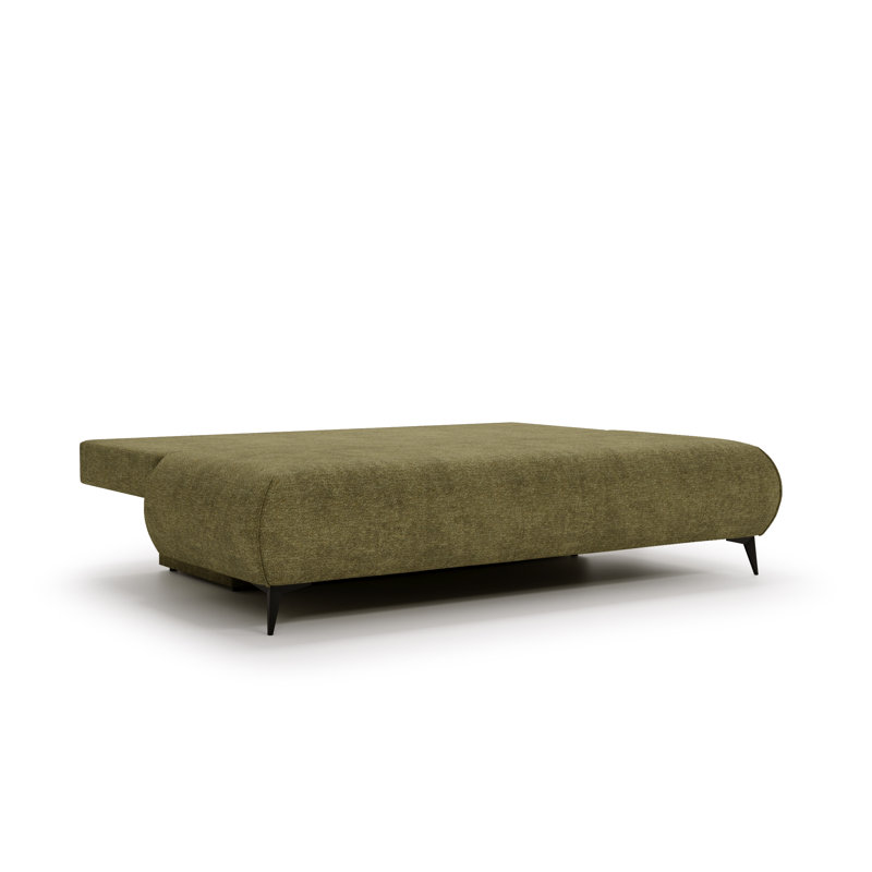 2 Seater Sofa Bed, Green