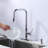 ARCORA Single Handle Pull Down Kitchen Faucet with Soap Dispenser and Deck Plate-93310804