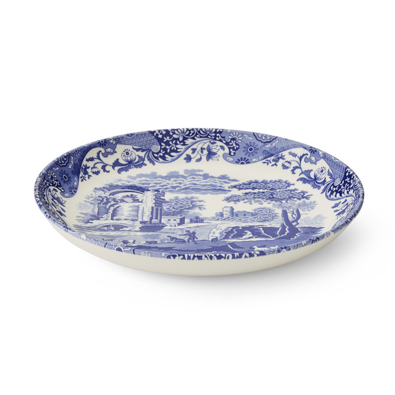 Classic Blue Italian Pasta Bowl