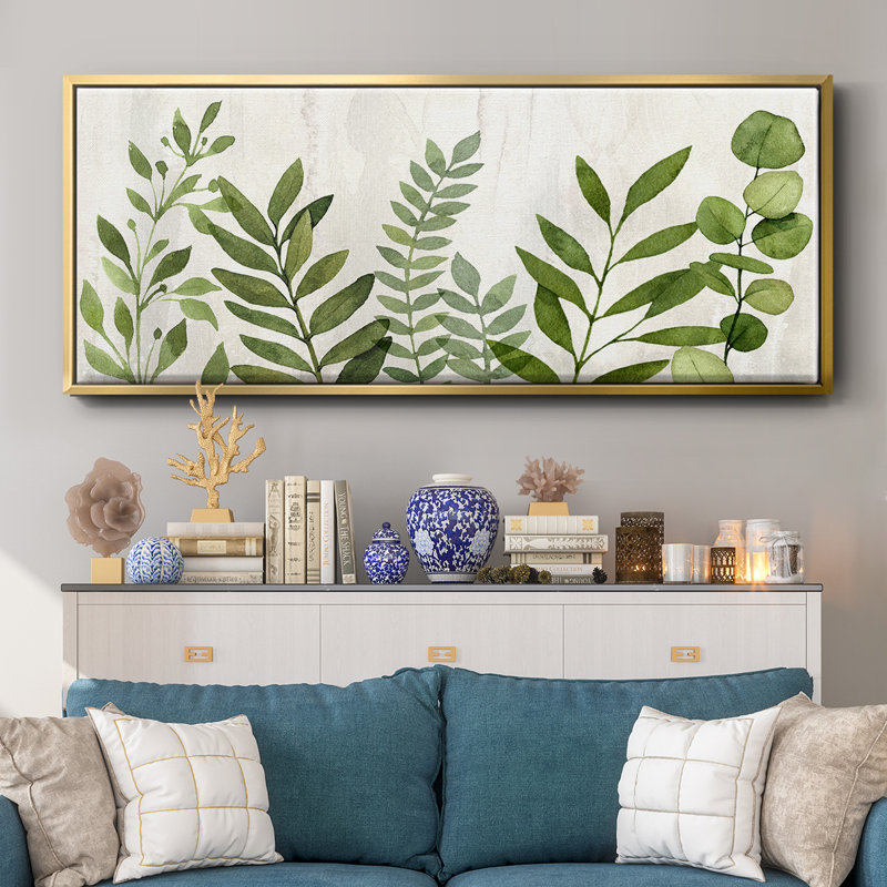 Summer's Glory- Framed Canvas, 20" H x 50" W