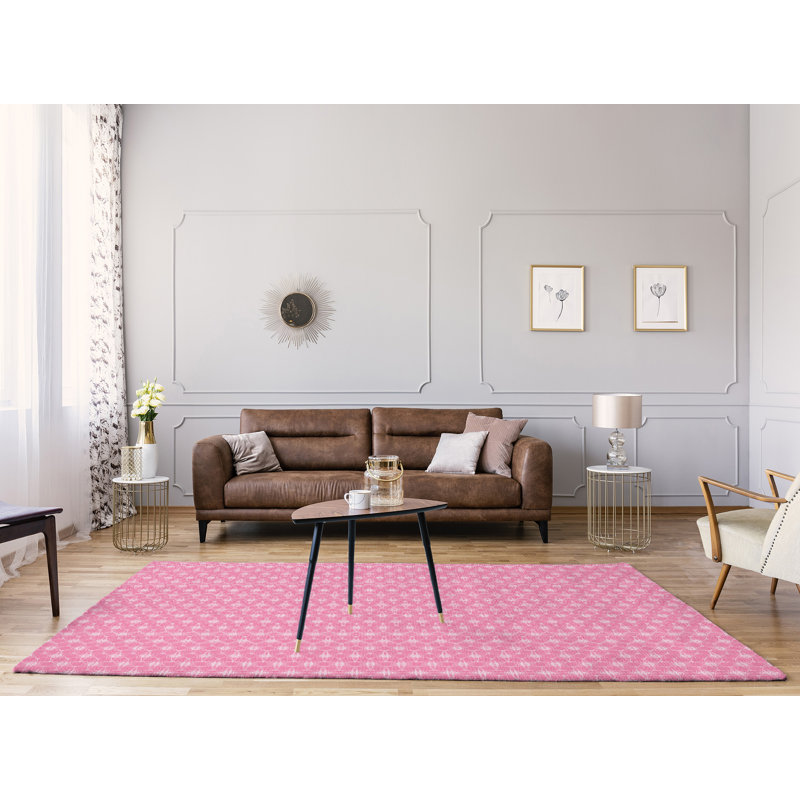 Chenille Geometric Indoor Rug, Rectangle 8' x 10'