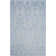 Harger Hand Tufted Wool/Viscose Geometric Rug in Blue