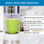 Cafetière à portion unique avec tasse de voyage en acier inoxydable Kenmore, blanc