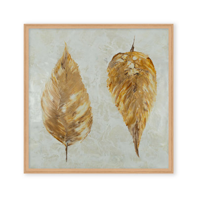 Nature Inspired "Autumn’s Gold" Canvas Wall Art By 