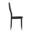 Adonia Upholstered Faux Leather High Back Dining Chairs-39665854-123100106