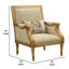 Fauteuil de 33 po de large Upshaw
