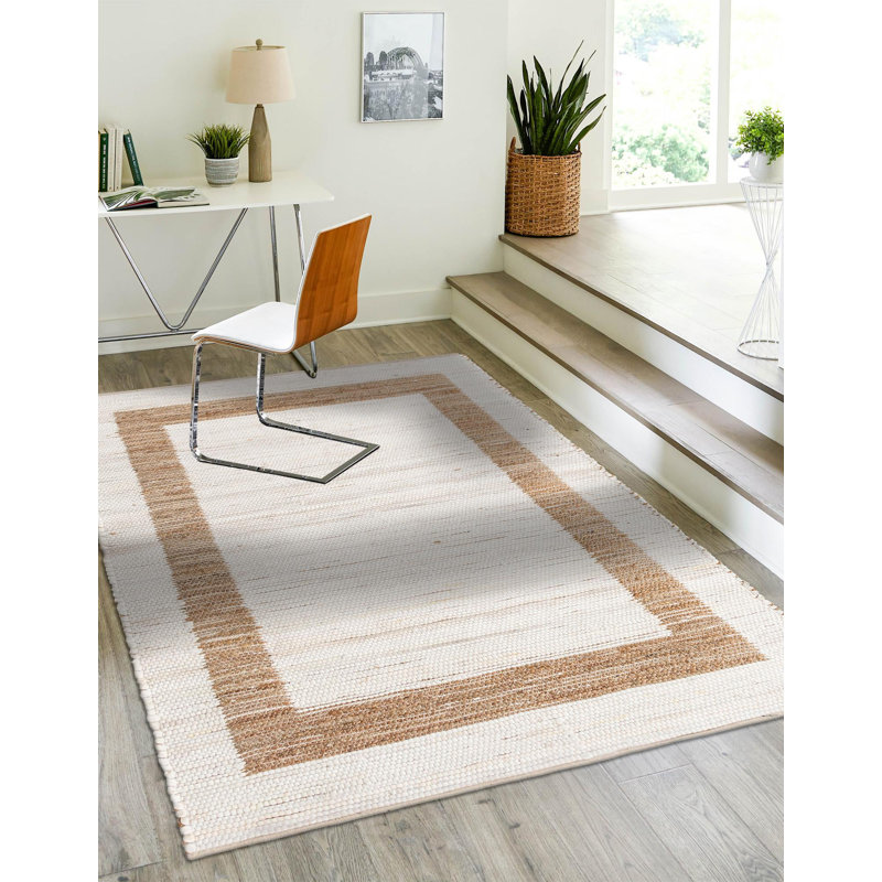 Baldwyn Cotton Geometric Indoor Rug, Rectangle 9' x 12'
