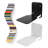 1 Set Stainless Steel Floating Invisible Bookshelf 13.5Kg Load Capacity Heavy Duty Home Office Classroom Library Wall Mount Book Storage Shelf Rack