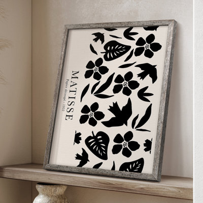 Matisse CCLX III, reproduction encadrée - bois massif