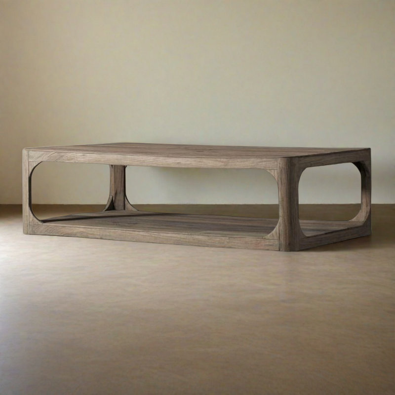Table de bout American Vintage, H 15,7 po x L 47,2 po x l 23,6 po