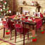 Anneau de pied de chaise de Noël