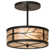 2 - Light Semi Flush Mount