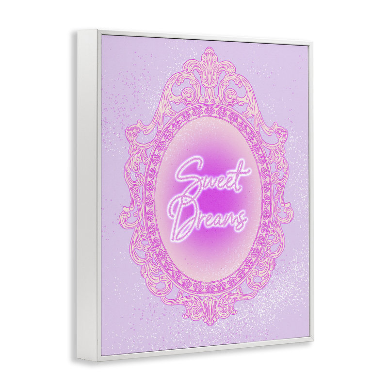 Giclée encadrée de Sweet Dreams, 30 x 24, Encadrement giclée blanc côtier