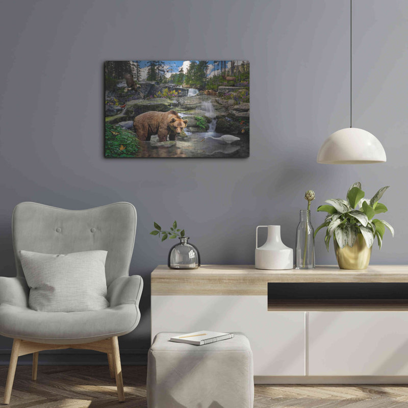 «38 Mountain Stream» par Chris Dobrowolski, H 16 po x l 24 po