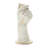 Stoneware Hand Taper Holder Reactive Glaze