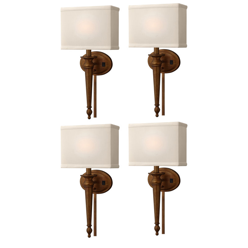 Plug-in Armed Sconce