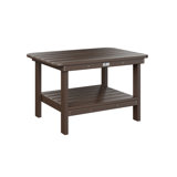 Berlin Gardens Natural Seashell Rectangle Coffee Table