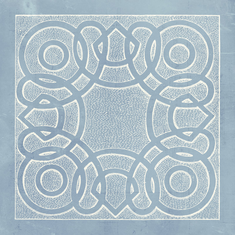 Tile Ornamentale IV by Vision Studio - Wrapped Canvas Print, 51cm H x 51cm W