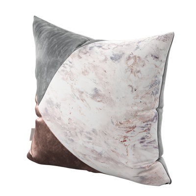  Three Color 18" Square Pillow Cover
