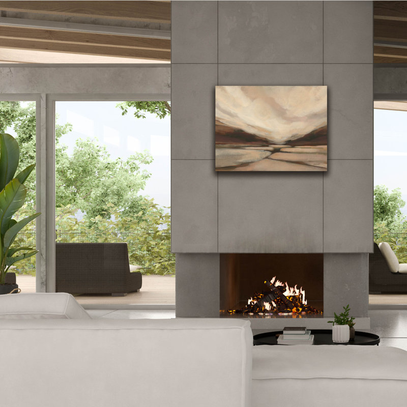 Toile épique «Auburn Canyon» par Haley Knighten, H 26 po x l 34 po x P 1,5 po