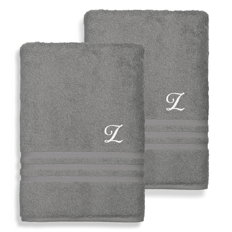 Denzi Midweight Bath Sheet, Z, Dark Gray