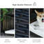Lit pour chien en rotin surélevé Dog House, brun