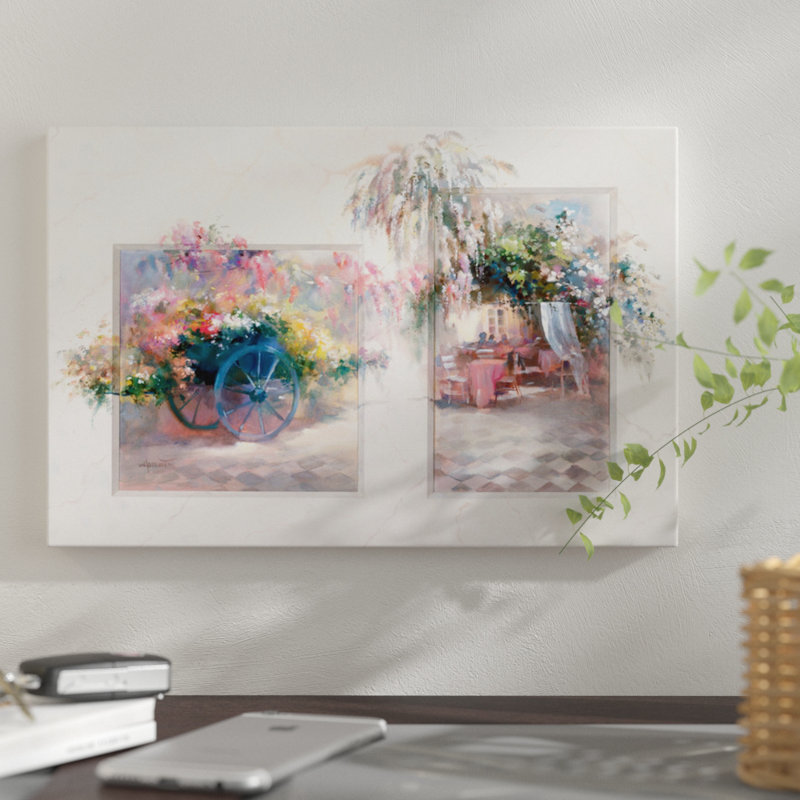 « entry », impression sur toile, H 12 po x l 18 po x P 1,5 po, Pas de tapis, Toile tendue