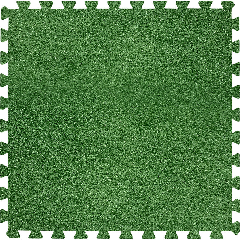 Sorbus Interlocking Floor Mat Grass