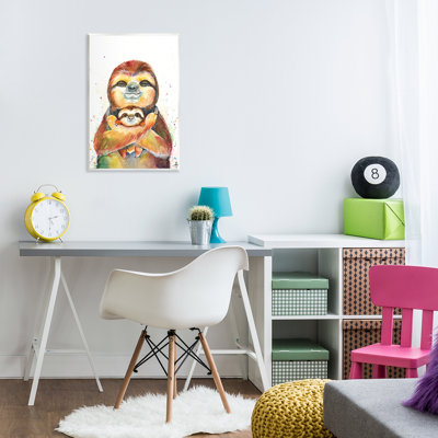 Exotic Xenarthra Sloths Wall Plaque, design by Marc Allante