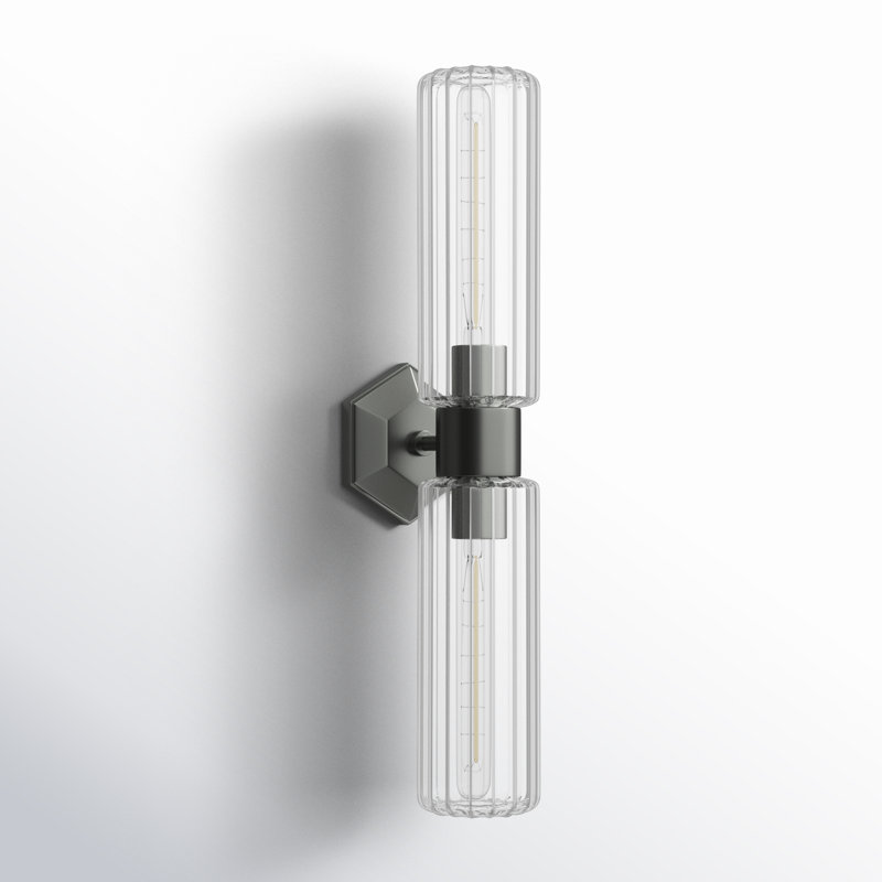 Abigail Solid Brass Armed Sconce, Old Bronze