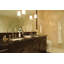 East Linear Widespread Bathroom Faucet with Drain Assembly-504553929