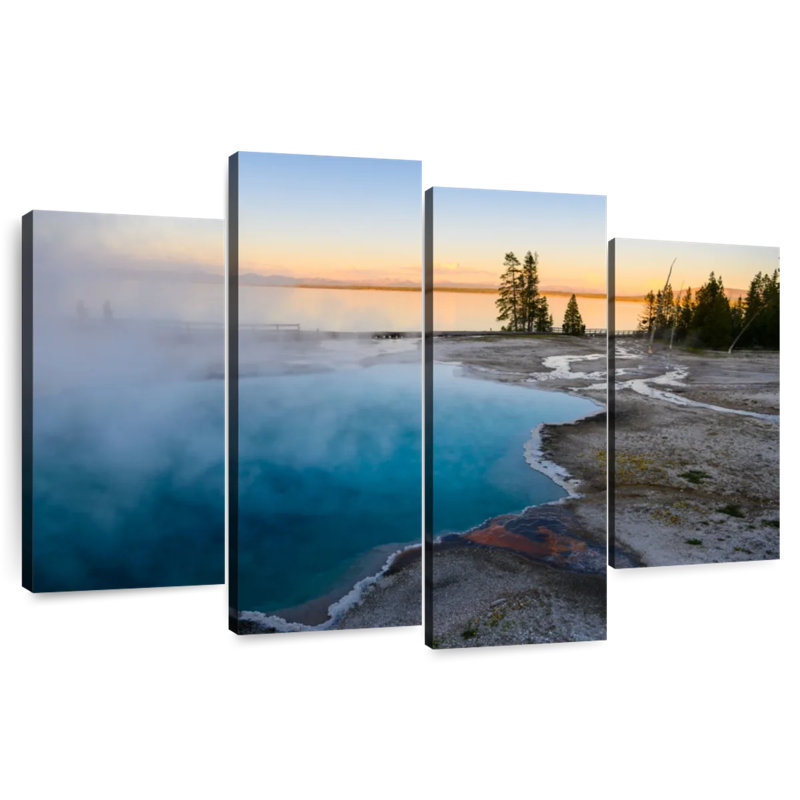 Alvord West Thumb Thermal Pool, 48" H x 75" W
