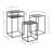 Eriane Frame Nest Of Tables