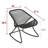 Sixties Powder Coated Aluminum Outdoor Chair-72915322