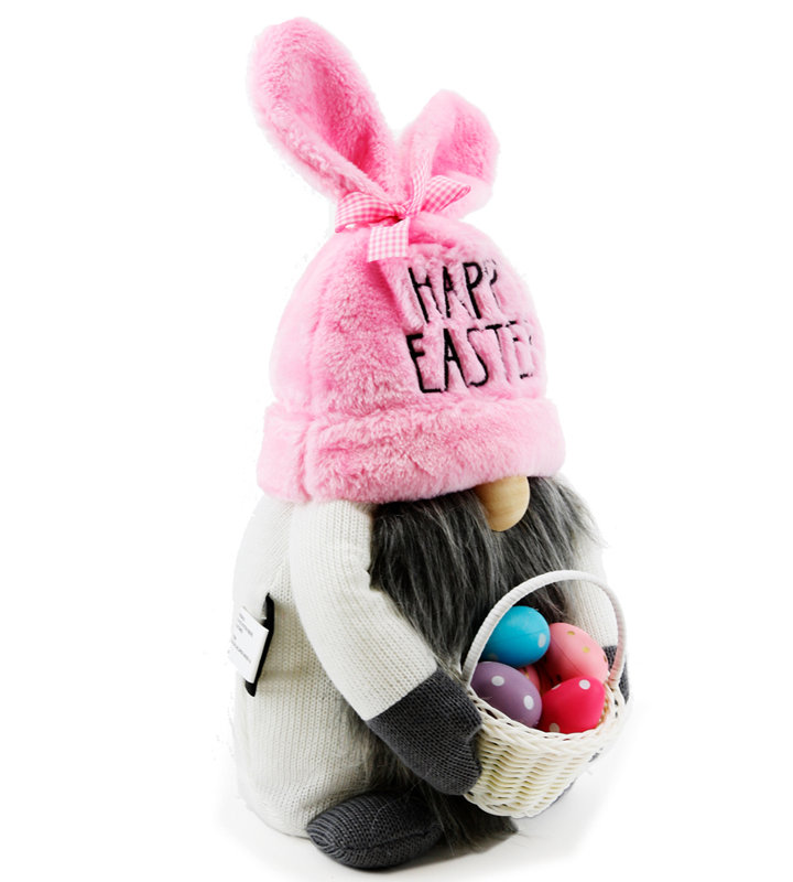 Gnome de Pâques Rae Dunn avec panier à œufs de Pâques