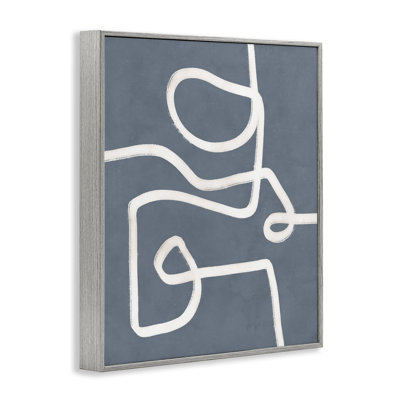 Free Line sur art giclée encadrée par Nina Blue