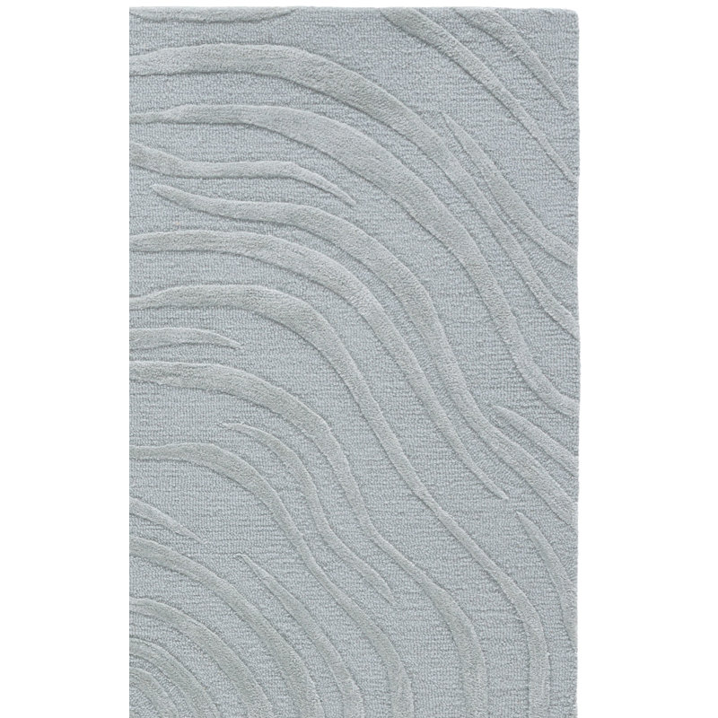 Laine touffetée à la main Glamour Viscose Tapis d'intérieur en coton, Rectangulaire 8 pi x 10 pi