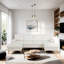 Canapé modulaire rembourré 3 pièces Seare-923548751
