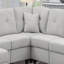 Canapé modulaire, gris clair-1398264423