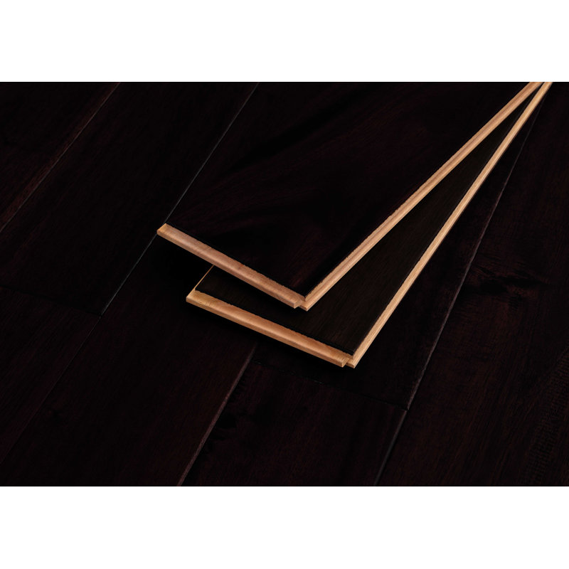 Parquet massif en acajou de 5/8 po d'épaisseur x 4-1 / 3 po de largeur x longueur variable, Aveline